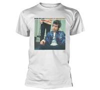 Bob Dylan Men's Highway 61 Revisited Cotton T-Shirt in White | Size: Large Bob Dylan White L