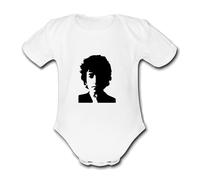 BOB DYLAN PROFILE Personalised Unique Baby Vest Baby Grow Babygrow Cute Novelty Boys Girls Unisex Funny