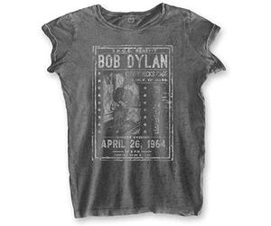 Bob Dylan - Rock Off Bob Dylan: Curry Hicks Cage (Burn Out) (T-Shirt Donna Tg. L) Ufficiale