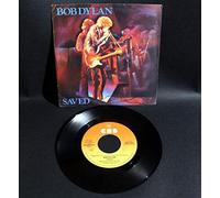 BOB DYLAN - SAVED 7" (45) UK CBS 1980 PRO B/W ARE YOU READY (SCBS8743)