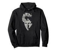 Bob Dylan - Which Way The Wind Blows Pullover Hoodie, Adult Unisex, Black, Medium