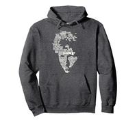Bob Dylan - Which Way The Wind Blows Pullover Hoodie, Adult Unisex, Dark Heather Grey, Large