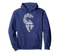 Bob Dylan - Which Way The Wind Blows Pullover Hoodie, Adult Unisex, Navy Blue, X-Large