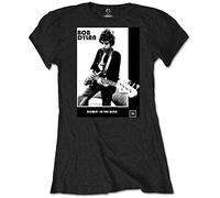 Bob Dylan Women's DYLTSP03LB T-Shirt, Multicoloured, Large
