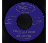 Bob & Earl - puppet on a string / my woman 45 rpm single