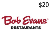 Bob Evans Restaurant $20 Gift Card US