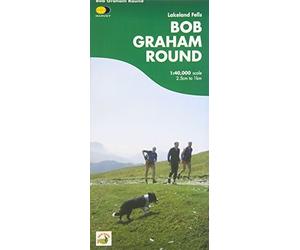 Bob Graham Round Map: Lakeland Fells by Harvey Map Services Ltd (2013-01-07)