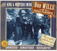 BOB & HIS TEXAS PLAYBOYS WILLS - KING OF WESTERN SWING 4 CD NEW