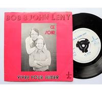Bob & John Leny - Leny, Bob & John Ce Soir 7" Bellfort 18144X EX/EX 1975 picture sleeve, signed, French pressing