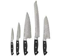 Bob Kramer - Euro Stainless Damascus Set, SETBKES