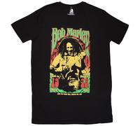Bob Marley 1978 T Shirt Dress XL Black
