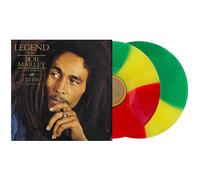 Bob Marley and The Wailers - Legend 30th Anniversary Tri-colour vinyl 2LP NEW