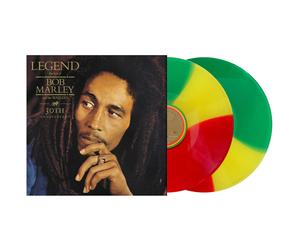 Bob Marley and The Wailers - Legend 30th Anniversary Tri-colour vinyl 2LP NEW