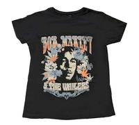 Bob Marley and The Wailers Womens T Shirt L Black