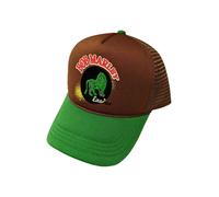 Bob Marley Exodus Lion Logo trucker Baseball Cap in Brown Bob Marley Brown One Size