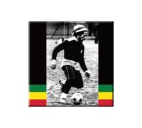 Bob Marley Football Fridge Magnet Bob Marley Multicolor