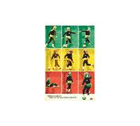 Bob Marley Football Rasta Iconic Jamaica Reggae Wailers Wall Decor Poster