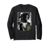 Bob Marley Kaya Illustration Smoke Music Singer Long Sleeve T-Shirt