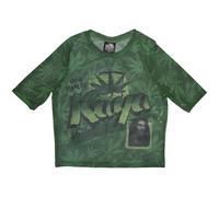 Bob Marley Kaya Mesh Crop Top M Green