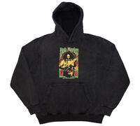 Bob Marley Men's 1978 Stone Wash Pullover Hoodie in Charcoal | Size: Small Bob Marley Charcoal S