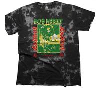 Bob Marley Men's Exodus Tie Dye T-Shirt in Black | Size: Small Bob Marley Black S