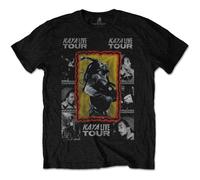 Bob Marley Men's Kaya Tour Back Print T-Shirt in Black | Size: Medium Bob Marley Black M