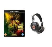 Bob Marley: One Love 4K UHD & House of Marley Positive Vibration Frequency Over Ear Wireless Headphones - Black