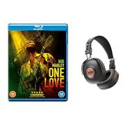 Bob Marley: One Love (Blu-ray) & House of Marley Positive Vibration Frequency Over Ear Wireless Headphones - Black