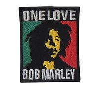 Bob Marley One Love Embroidered Iron On Sew On Patch Badge for Clothes etc