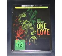 Bob Marley: One Love Limited Steelbook Edition 4K Blu Ray + Blu Ray New & OVP