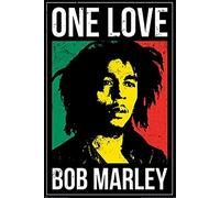 Bob Marley One Love Maxi Poster, Unlaminated, Multi-Color, 61 x 91.5 cm