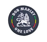 Bob Marley Patch Lion new Official Black Bob Marley Black