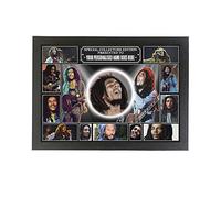 Bob Marley personalised icon framed picture gift
