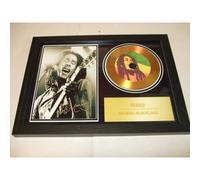 bob marley signed disc display