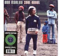 Bob Marley Soul Rebel - Limited Edition Green 7" Vinyl Single in Black Bob Marley Black