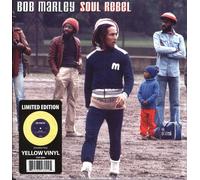 Bob Marley Soul Rebel - Limited Edition Yellow 7" Vinyl Single in Black Bob Marley Black
