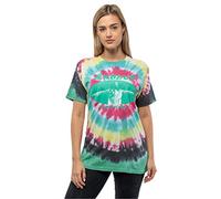 Exodus Oval Tie Dye T Shirt Bob Marley Black L