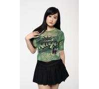 Bob Marley Women's Kaya Mesh Crop Top in Green | Size: Medium Bob Marley Green M