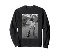 Bob Marley x David Burnett Black & White Guitar Photo Sweatshirt