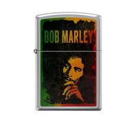 Bob Marley Zippo - Brushed Chrome Lighter multicolor Onesize