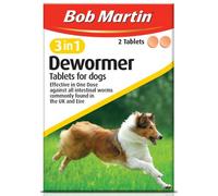 Bob Martin 3 In 1 Dewormer Upto 20Kg 2 Tablets