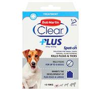 Bob Martin Clear Plus Spot On Solution for Dogs and Cats - Small Dogs (2-10kg) - 1 Tube