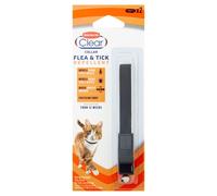 Bob Martin Clear Flea Repellent Collar for Cats and Kittens - Effective Flea and Tick Repellent, Adjustable with Safety Clip and Bell (Assor