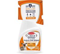 Bob Martin Clear Flea Repellent Spray for the Home, Dogs and Cats - Controls Fl