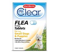 Bob Martin Clear Flea Tablets - Small Dogs, Puppies and Cats - 3 Tablets