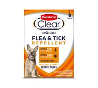 Bob Martin Clear Flea & Tick Spot On Repellent Treatment for Small Dog