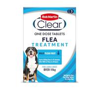 Bob Martin Clear Flea Tablets - Large Dogs (Over 11kg) - 3 Tablets