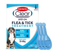 Bob Martin Clear Spot On Flea Treatment for Large Dogs (20-40kg) - Kil