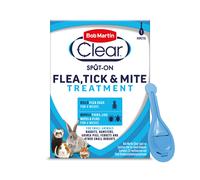 Bob Martin Clear Spot On Flea Treatment for Small Pets (Rabbits, Hamsters, Guine