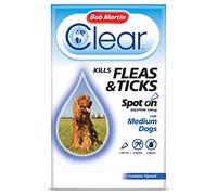 Bob Martin Flea Clear Spot On for Dogs - Medium Dog (10 - 20kg) - 1 Tube